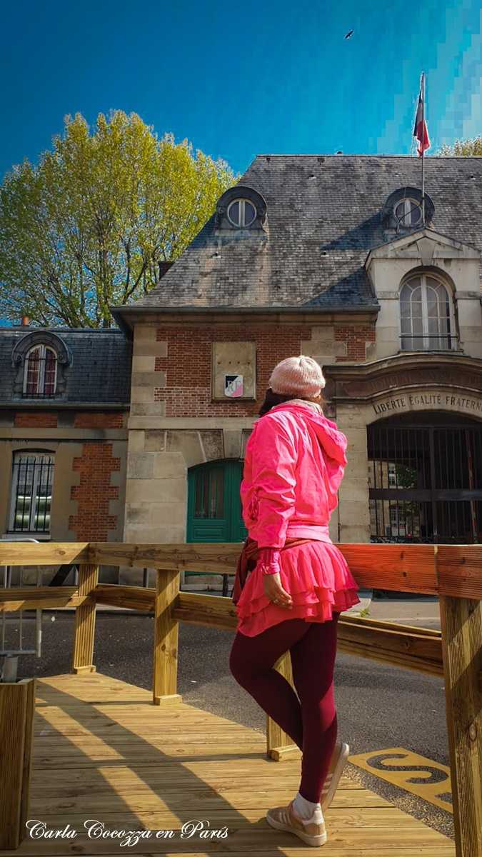 Día 12 Pedaleando por París desde Choisy rumbo Le parc des Butte Chaumond