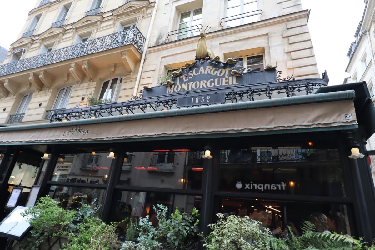 El Histórico Restaurante l’Escargot Montorgueil