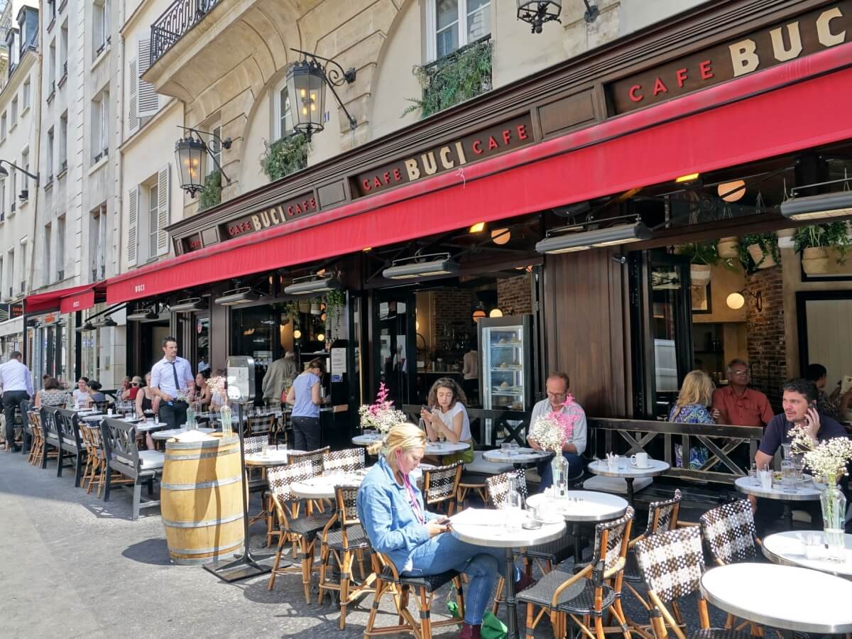 Café Buci su Historia